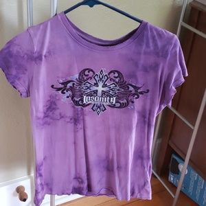 Purple Insanity fighter shirt